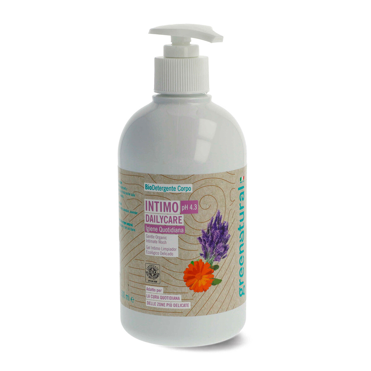 Detergente Intimo Dailycare pH 4.3 - GreeNatural Detergente Intimo Dailycare pH 4.3 - GreeNatural