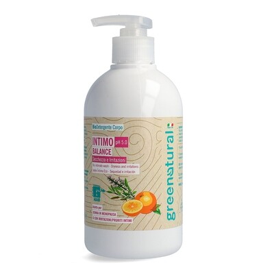 Detergente Intimo Balance pH 5.0 - GreeNatural Detergente Intimo Balance pH 5.0 - GreeNatural