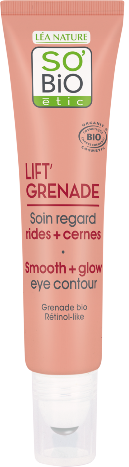 Crema Contorno Occhi Rughe e Occhiaie - Lift' Grenade - So'Bio étic