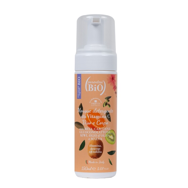 Mousse Detergente Viso alla Vitamina C - ParentesiBio Mousse Detergente Viso alla Vitamina C - ParentesiBio