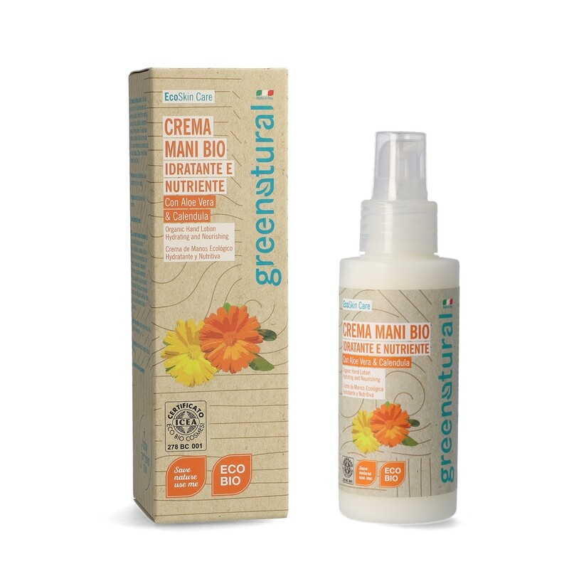 Crema Mani Idratante e Nutriente - GreeNatural