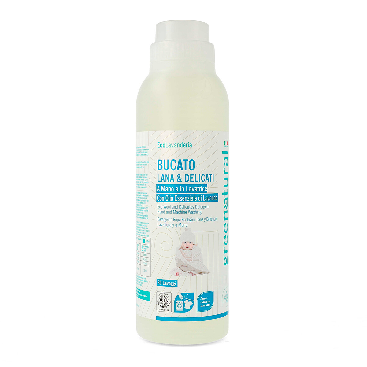 Detersivo Bucato Lana e Delicati - GreeNatural Detersivo Bucato Lana e Delicati - GreeNatural