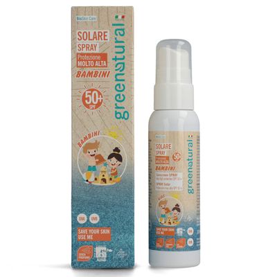 Spray Solare Spf 50+ Baby - Greenatural Spray Solare Spf 50+ Baby - Greenatural