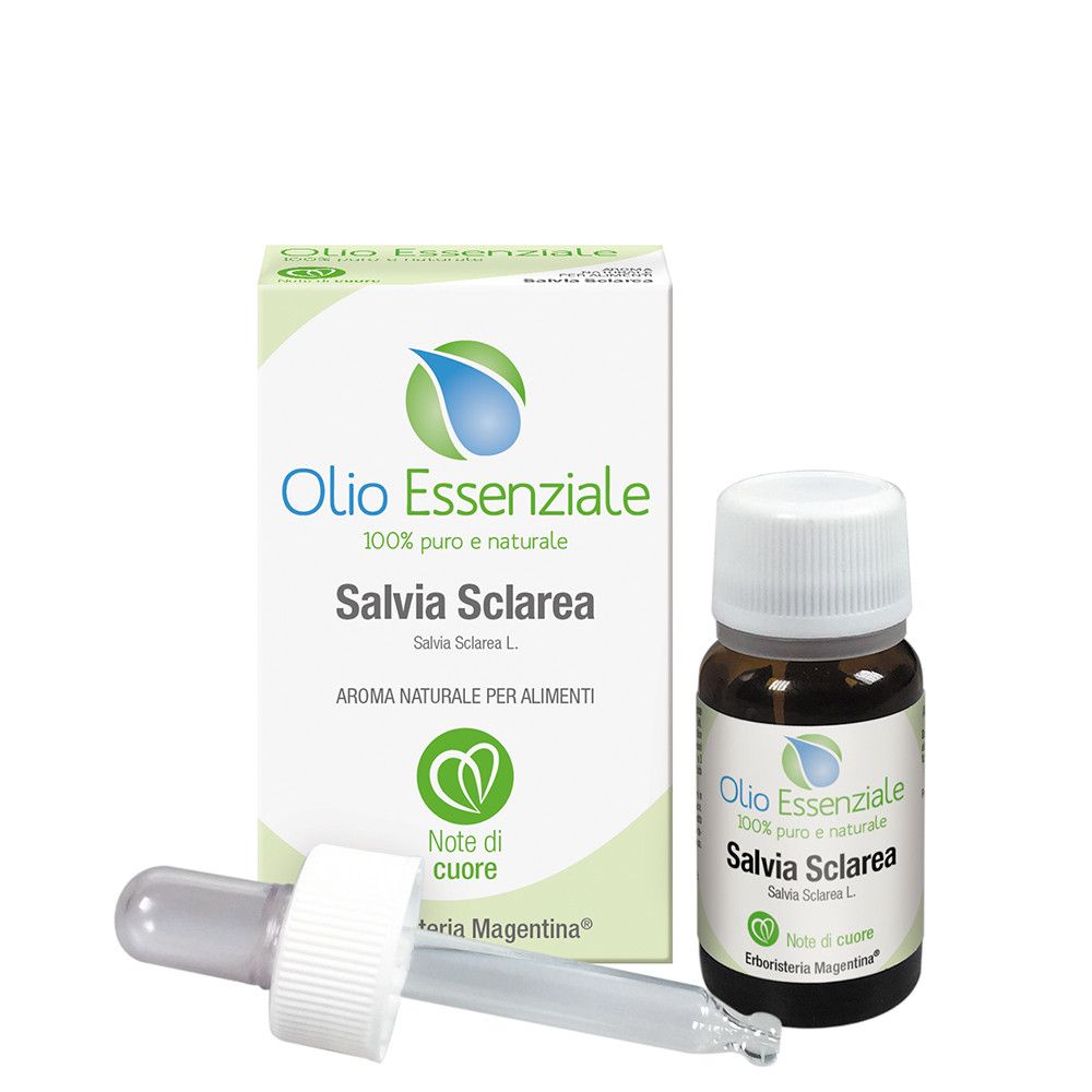 Olio Essenziale Salvia Sclarea - Erboristeria Magentina