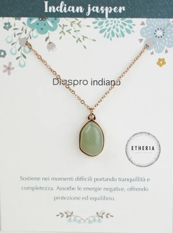 Collane Diaspro Indiano - Etheria Collane Diaspro Indiano - Etheria
