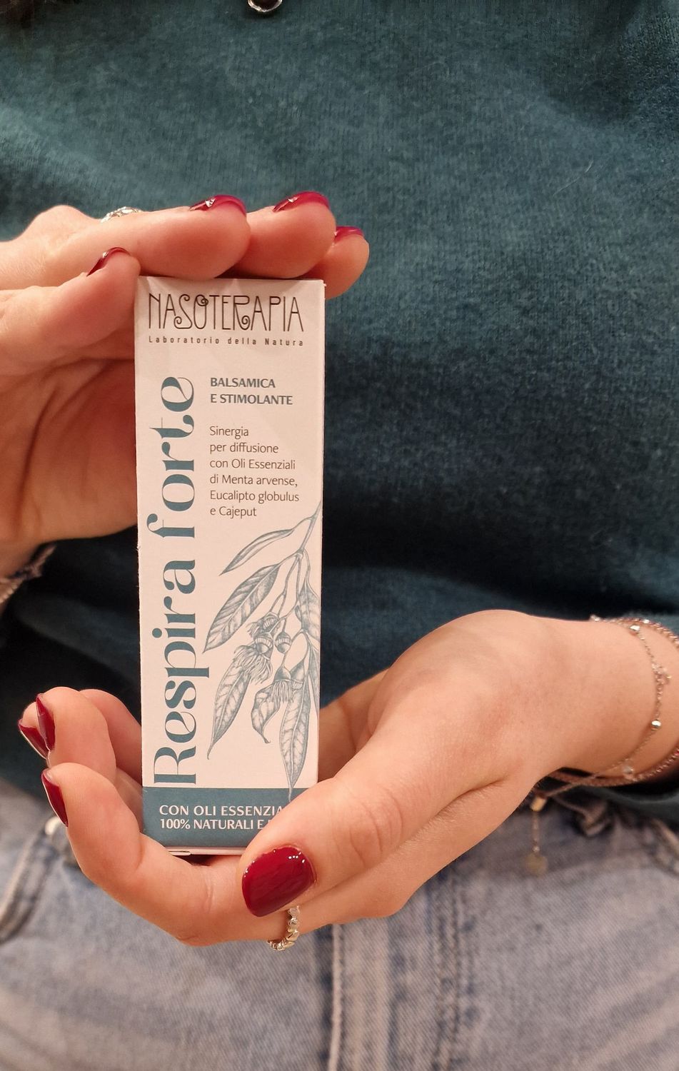 Sinergia con Oli Essenziali Puri - Respira Forte - Nasoterapia