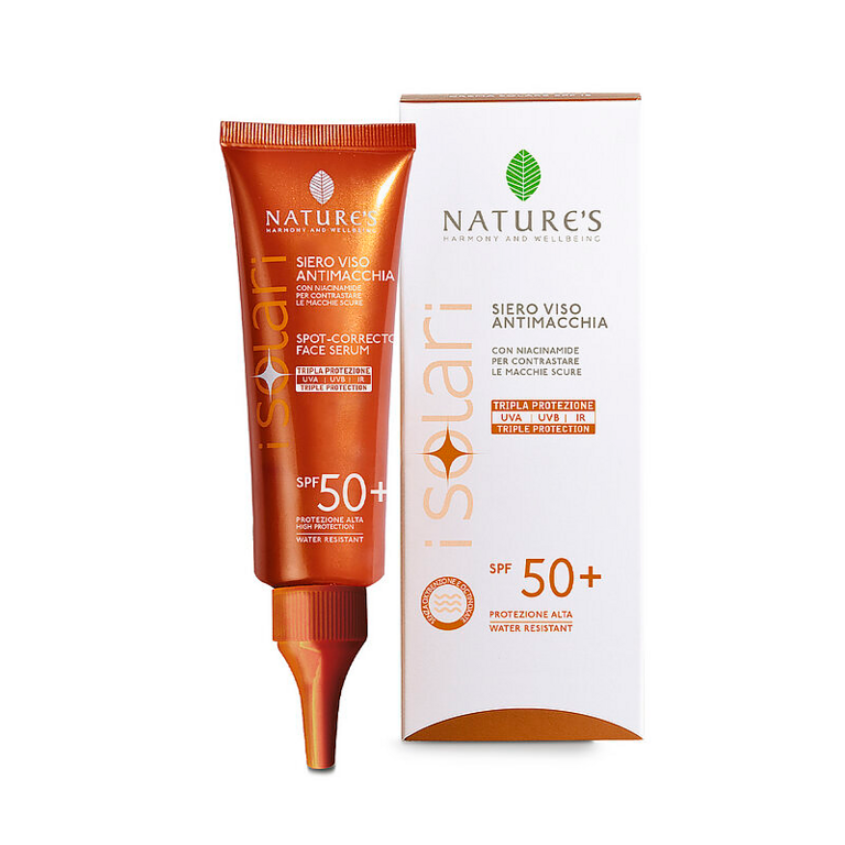 Siero Viso Solare Antimacchia SPF50+ - Nature's