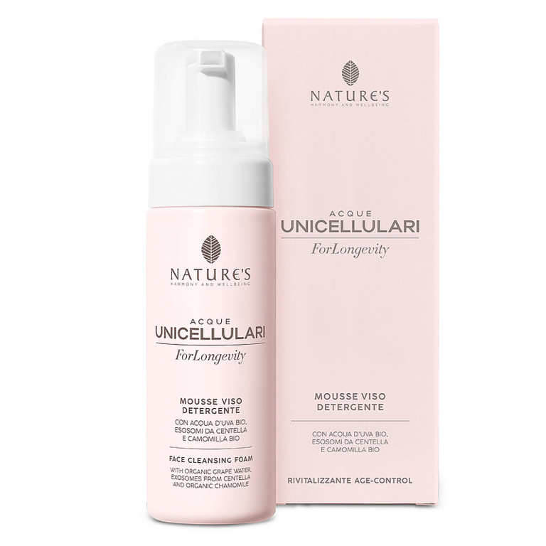 Mousse Detergente Viso - ForLongevity -  Nature's