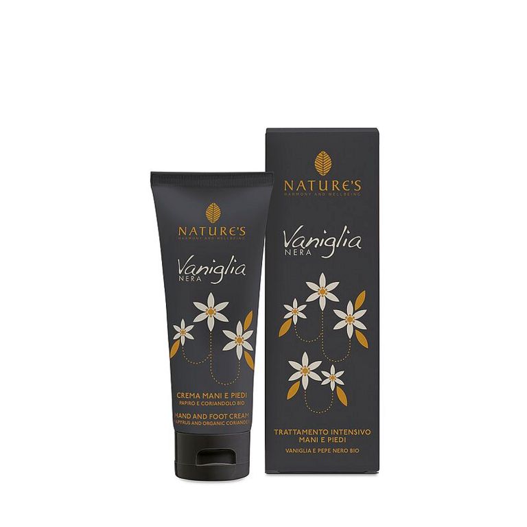 Crema Mani e Piedi Vaniglia Nera - Nature's