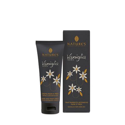 Crema Mani e Piedi Vaniglia Nera - Nature's