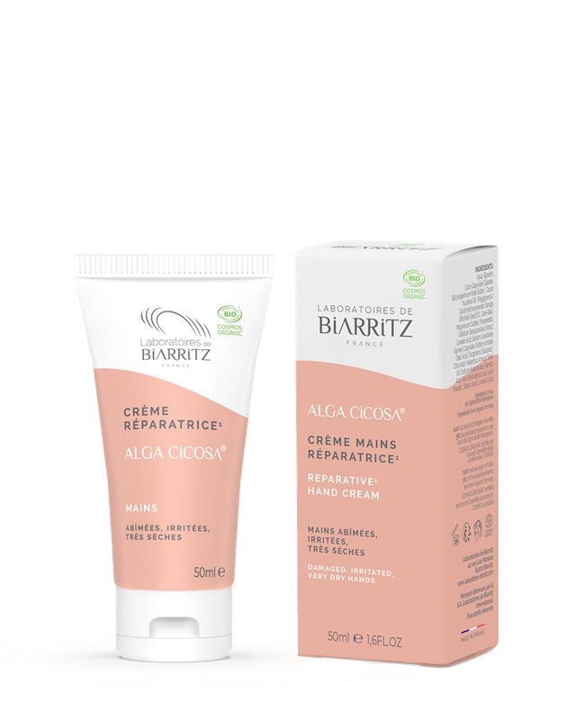 Crema mani riparatrice con Alga Cicosa - Laboratoires de Biarritz
