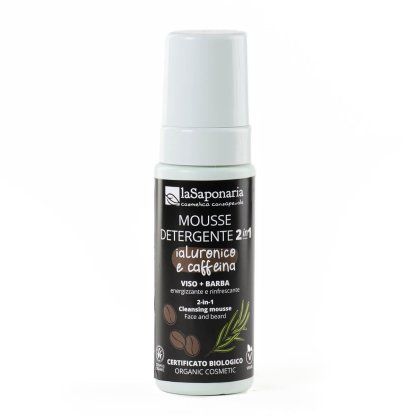Mousse Detergente Uomo Viso 2in1 - La saponaria Mousse Detergente Uomo Viso 2in1 - La saponaria