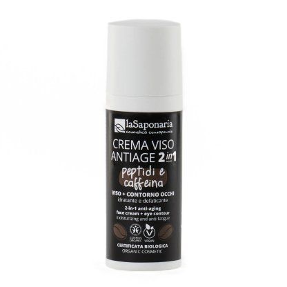 Crema Viso Uomo Antiage 2in1 - La Saponaria Crema Viso Uomo Antiage 2in1 - La Saponaria