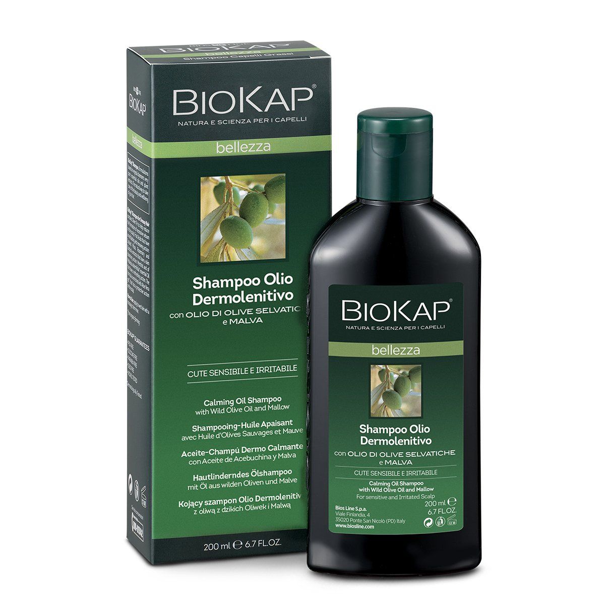 Shampoo Olio Dermolenitivo - Biokap Shampoo Olio Dermolenitivo - Biokap