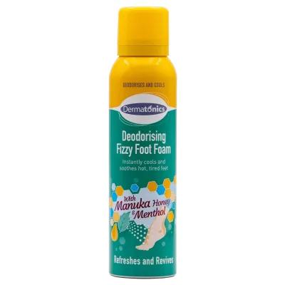 Dermatonics Deodorising Fizzy Foot Foam 150ml