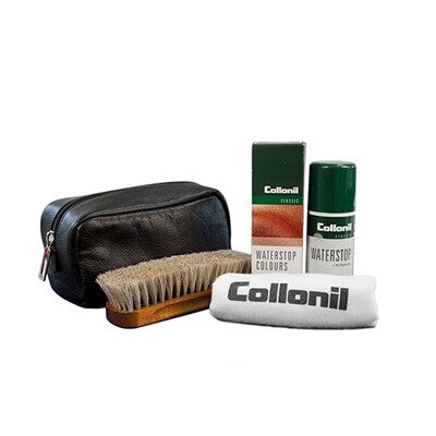 Collonil Shoe Cleaning Kit Leather Gift Bag Collonil Shoe Cleaning Kit Leather Gift Bag