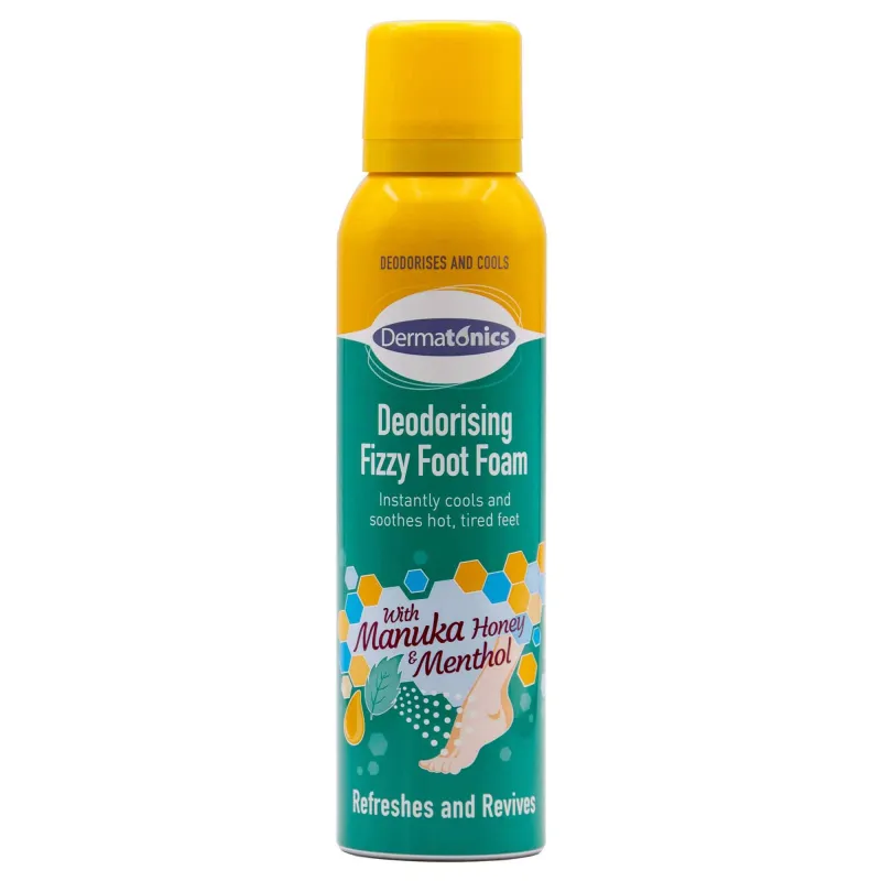 Dermatonics Deodorising Fizzy Foot Foam 150ml