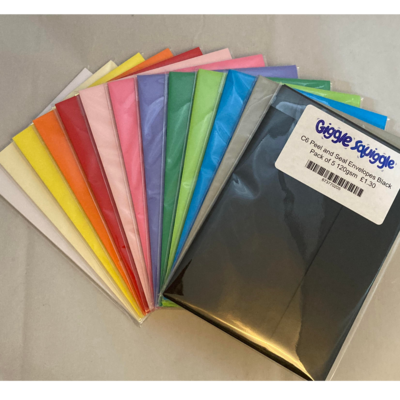 C6 Peel and Seal Envelope Packs