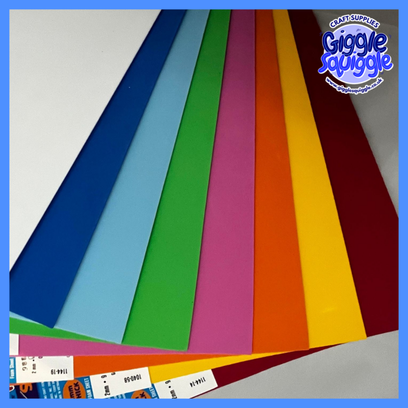 2mm Fun Foam Sheet 9" x 12"