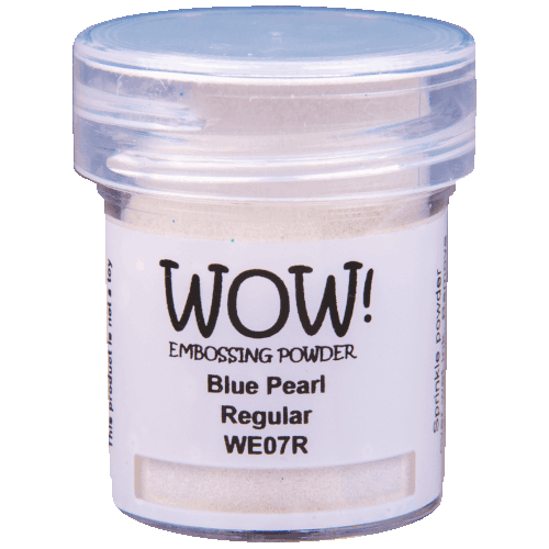 WOW! Regular Pearlescent Embossing Powder - Blue Pearl (WE07R)