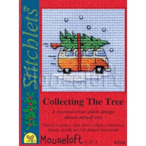 Mouseloft Christmas Card Cross Stitch Kits
