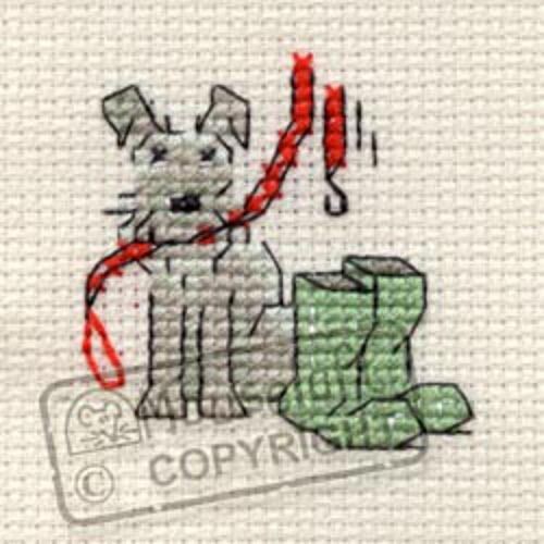 Little Dog Cross Stitch Kits