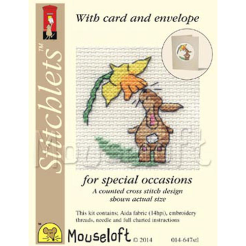 Mouseloft Easter Card Cross Stitch Kits