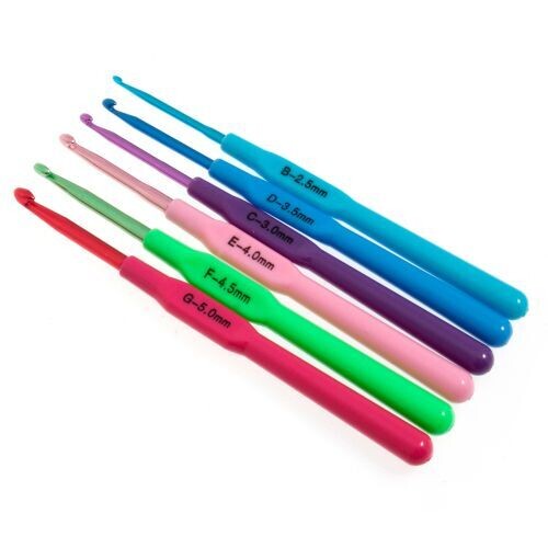 Crochet Hook Set (6 Piece)