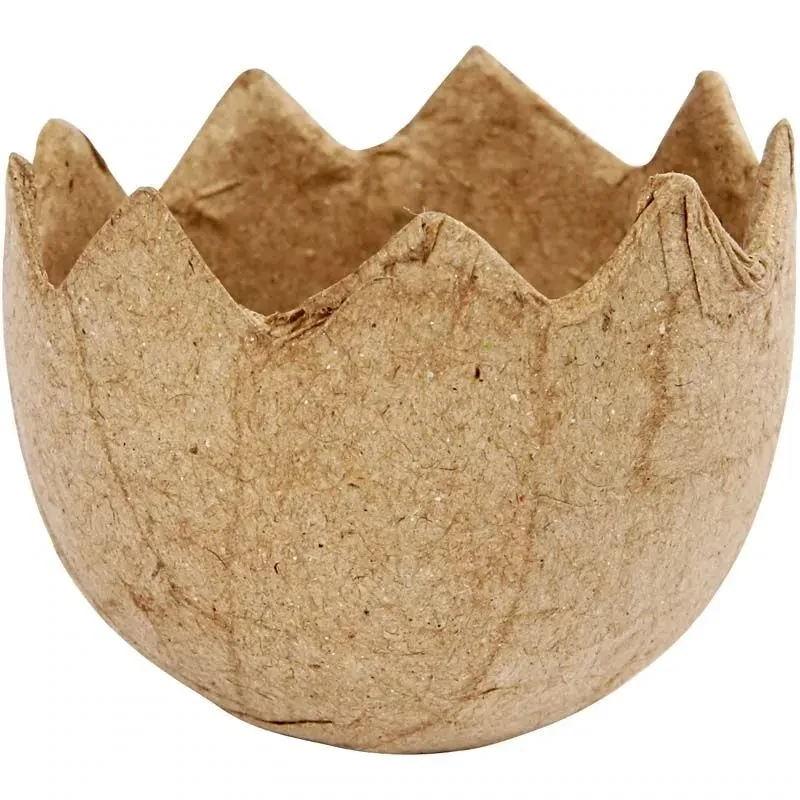 Paper Mache Egg Shell Half