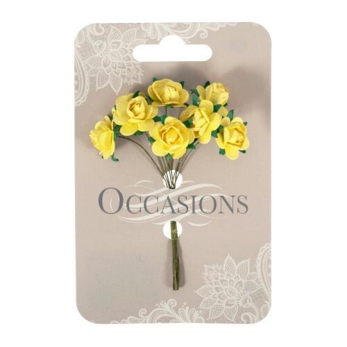 Mini Open Paper Roses