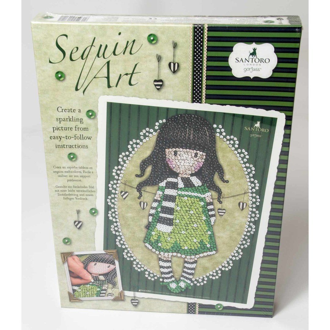 Gorjuss Sequin Art Kit