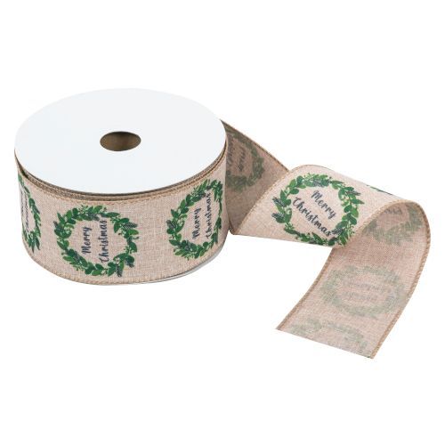 Wire Edge Christmas Ribbons