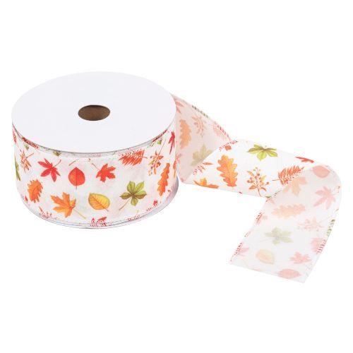 Wire Edge Autumn Ribbons 63mm
