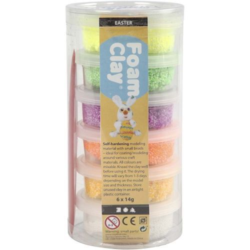 Foam Clay Assortment (6 x 14g pots)