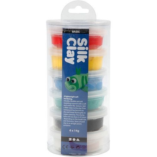 Silk Clay Assortment (6 x 14g pots)