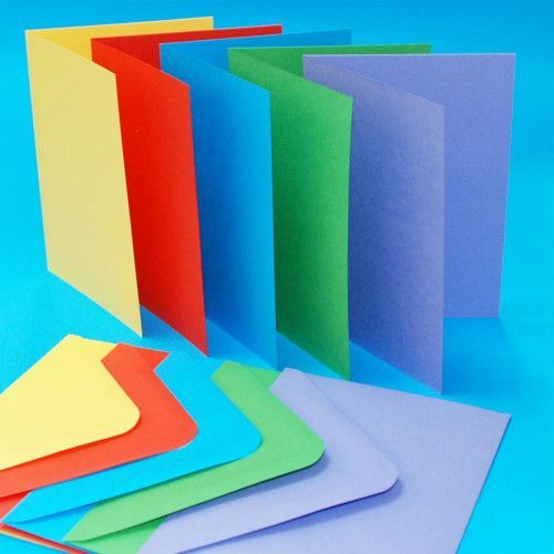 5 Pack Assorted C6 Cards & Envelopes