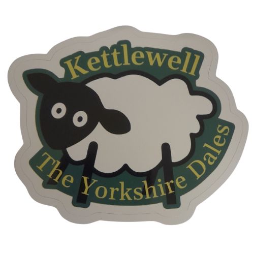 Kettlewell Sheep Vinyl Sticker