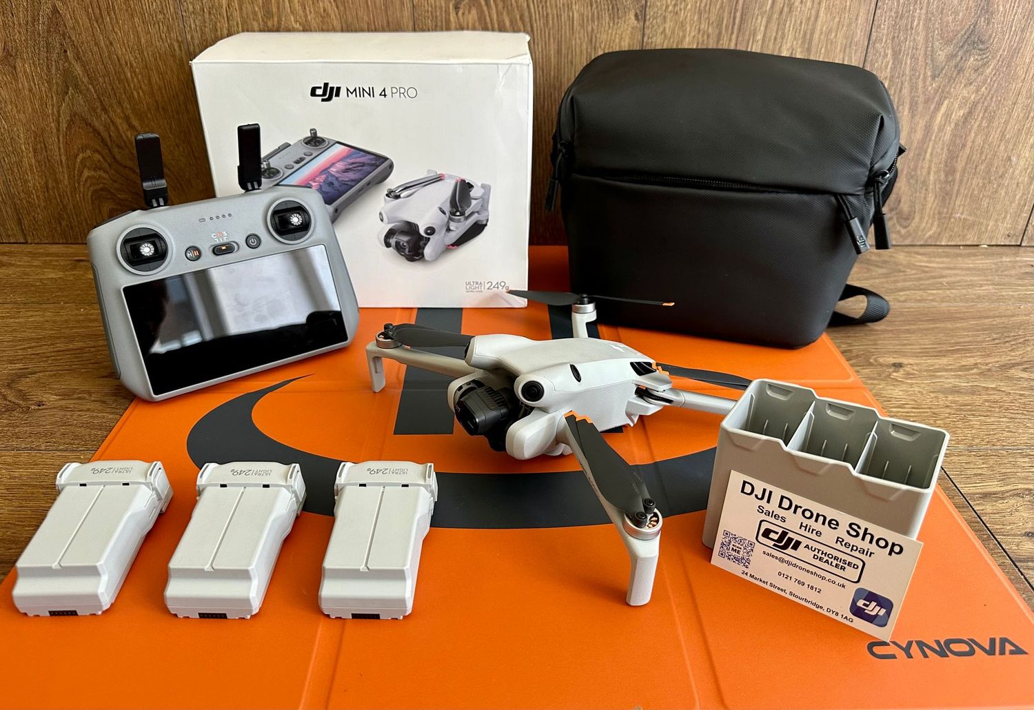 Approve Used DJI Mini 4 Pro Drone Fly More Combo With DJI-RC2 Controller  & Free Samsung  64 GB Micro SDXC Card, DJI Landing Pad And Controller Neck Strap
