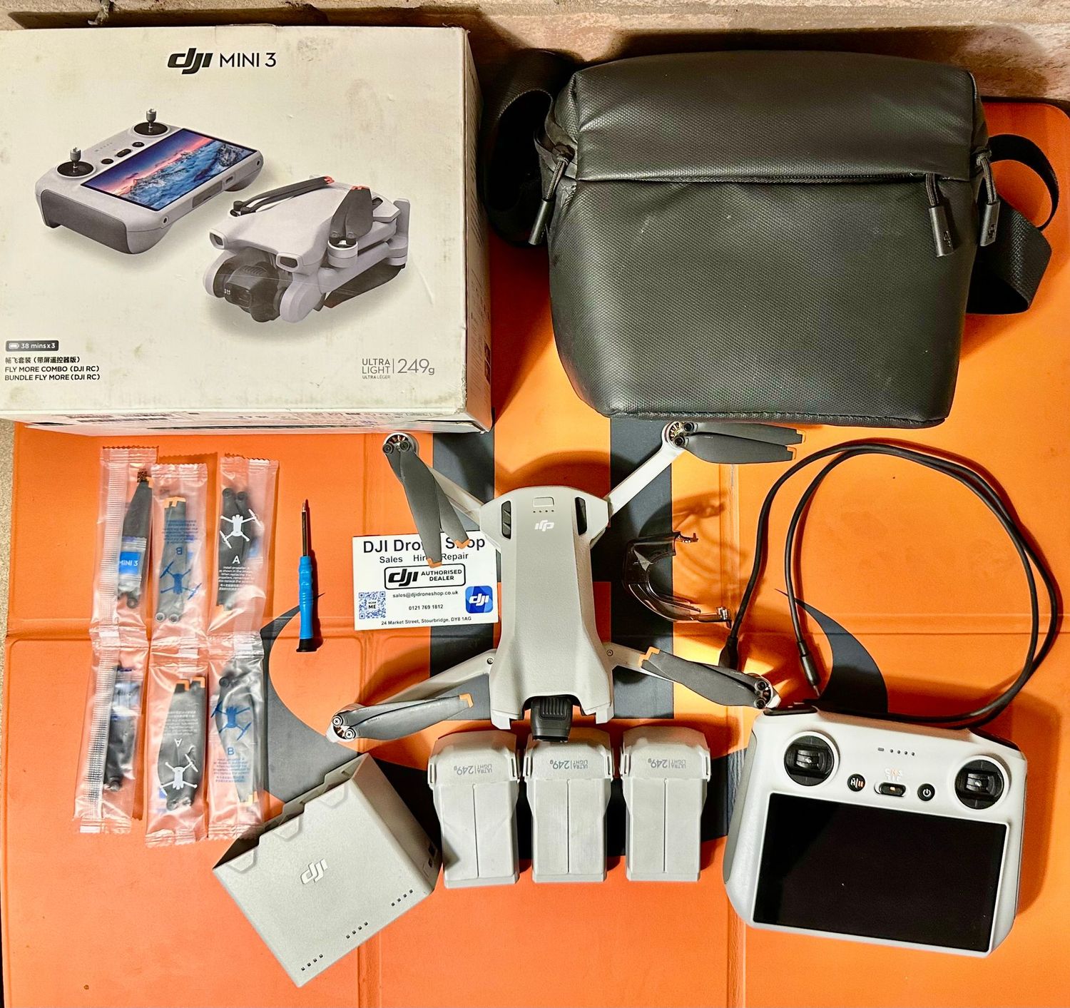 DJI Mini 3 (Approve Used) with DJI RCN1 Controller