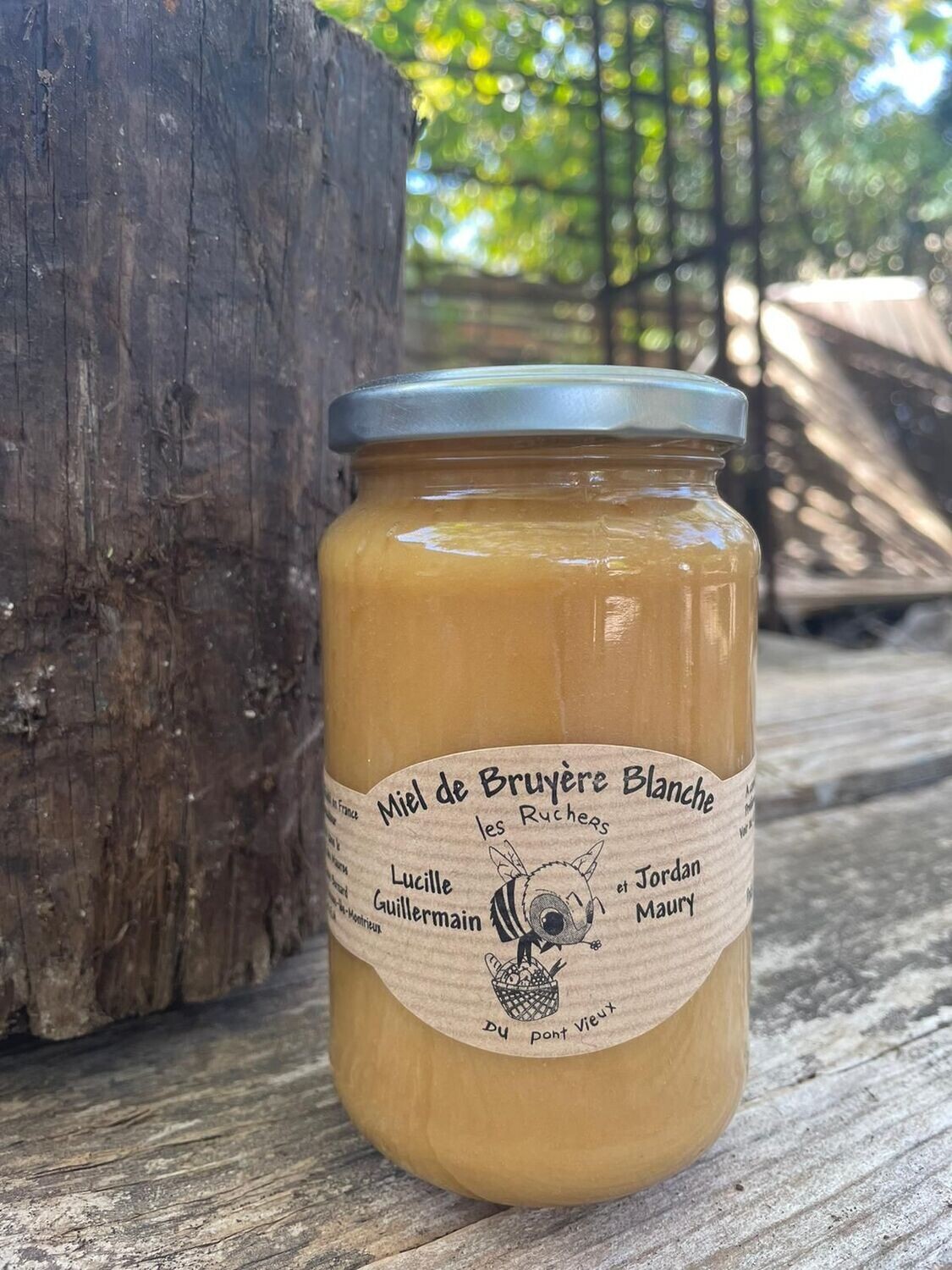 Miel de Bruyère Blanche 500g