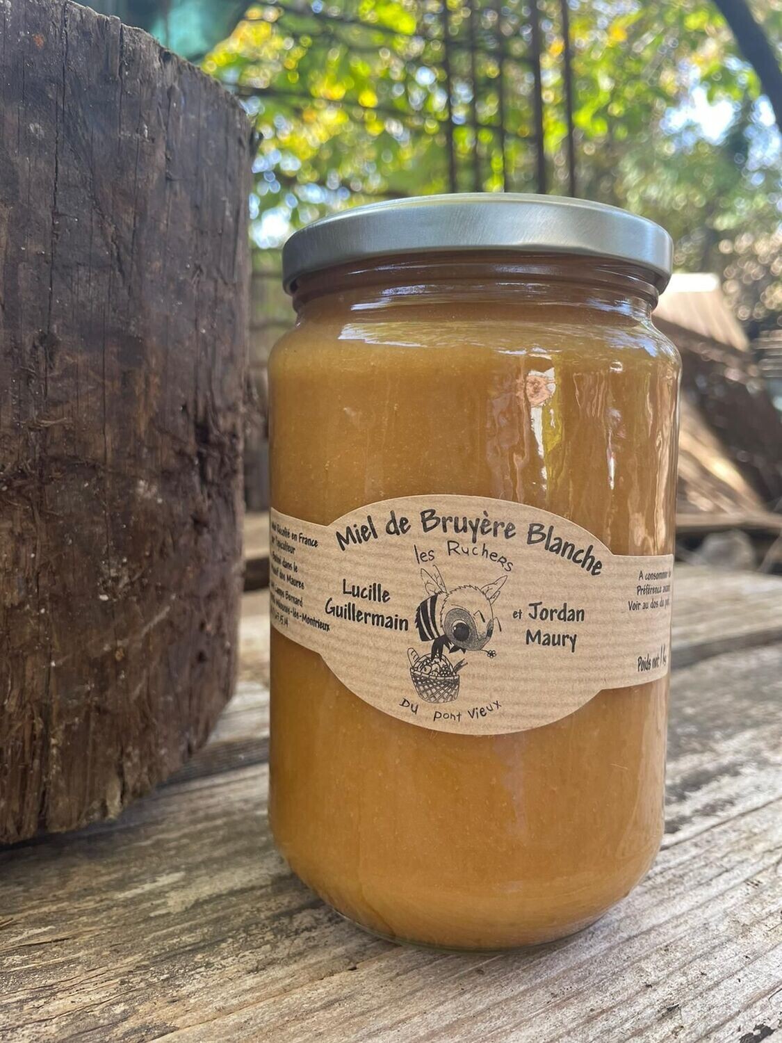 Miel de Bruyère Blanche 1kg
