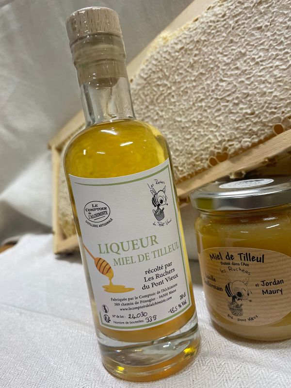 Liqueur au miel de Tilleul