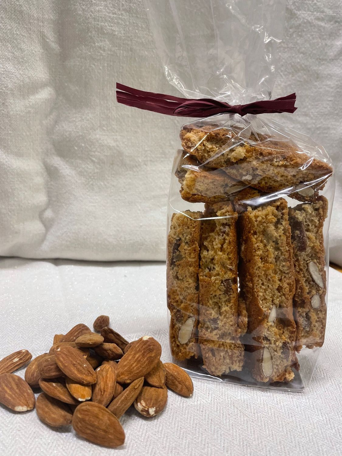 Croquants au miel et aux amandes