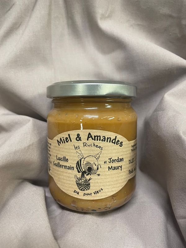 Miel et amandes 250g