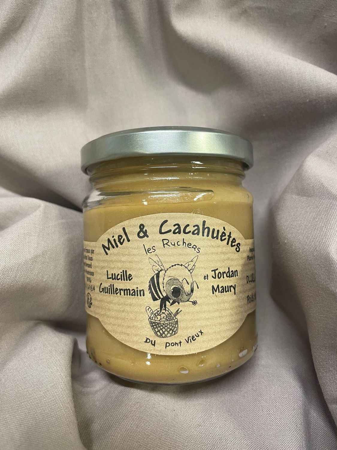 Miel et cacahuètes 250g