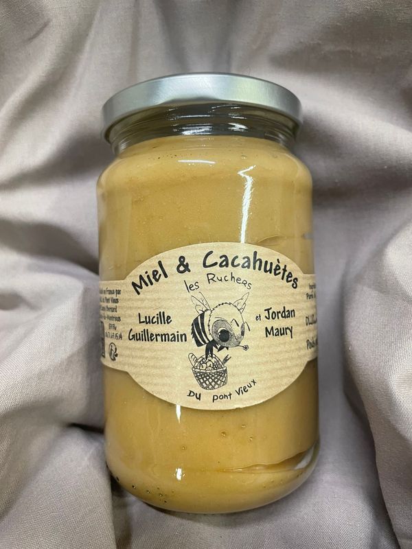 Miel et cacahuètes 400g