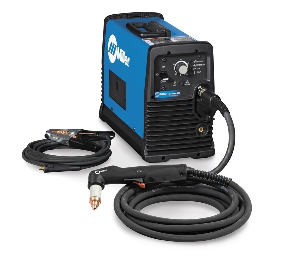 Spectrum 875 Plasma Cutter with XT60 Torch with 20-ft. Cable