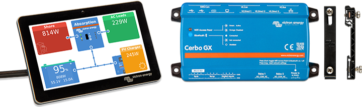 Cerbo GX con o sin Pantalla
