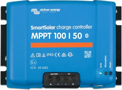 SmartSolar MPPT 100/50 con o sin Pantalla (Bluetooth Incorporado)