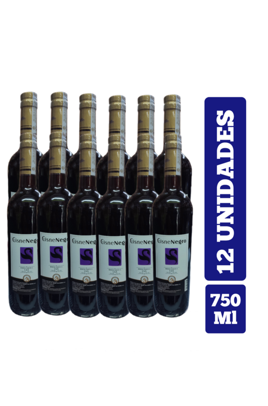VINO CISNE NEGRO 750 ML X 12